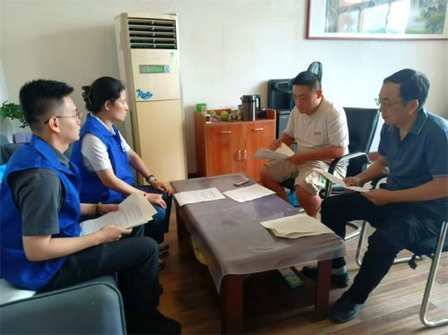 胶州市司法局铺集司法所开展法治宣传进企业活动