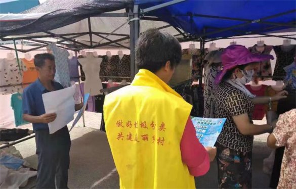 青岛莱西河头店镇开展“垃圾分类，人人有责”宣传活动