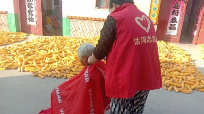 青岛莱西沽河街道积极开展重阳节志愿服务活动
