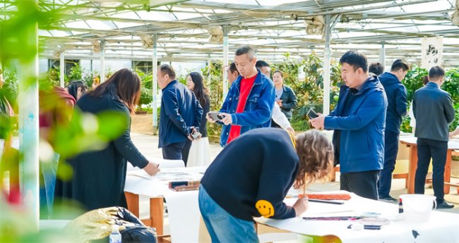 胶州市胶莱街道举办乡村振兴主题书画笔会