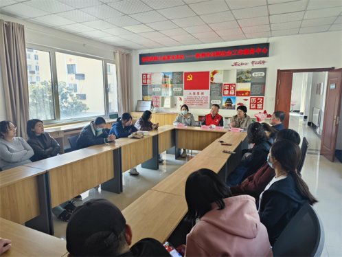 胶州市沐阳社会工作服务中心携手山东鲁罡律师事务所开展公益普法活动 助力社区居民学法用法