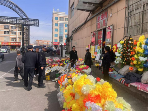 青岛西海岸新区隐珠街道：守护清明“平安绿” 全力做好文明祭祀保障工作