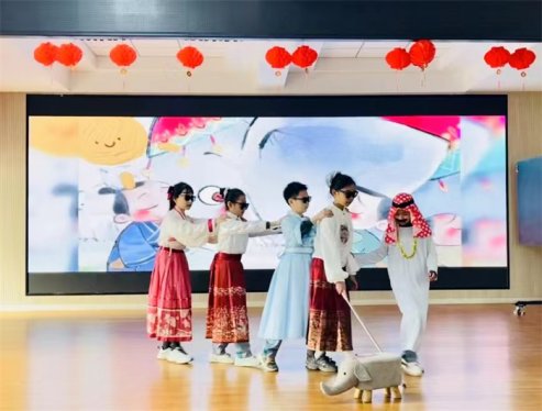 胶州市大同小学开展“书途同归·整本书阅读行动密码”活动