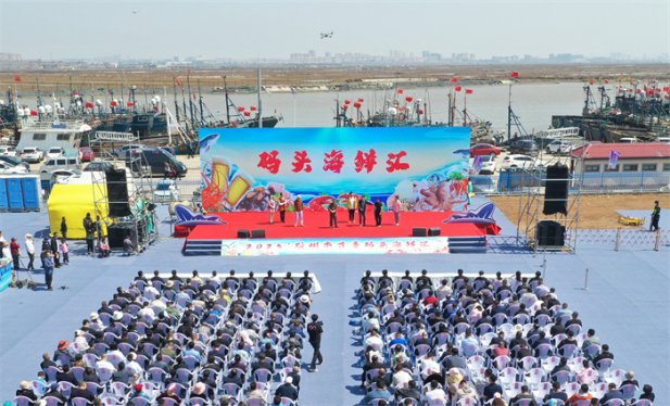 山东胶州：海鲜文化狂欢点燃城市“烟火气”
