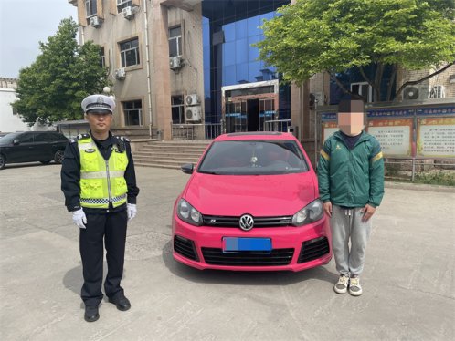改装车“炸街”被举报，城阳交警迅速查处