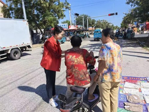 青岛莱西沽河街道：开展交通安全宣传活动 筑牢村民安全出行防线