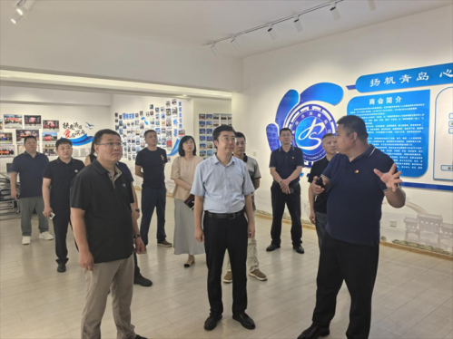 市北区湖岛街道“人大代表营商会客厅”走进 青岛滨州商会 共话发展 共谋新篇