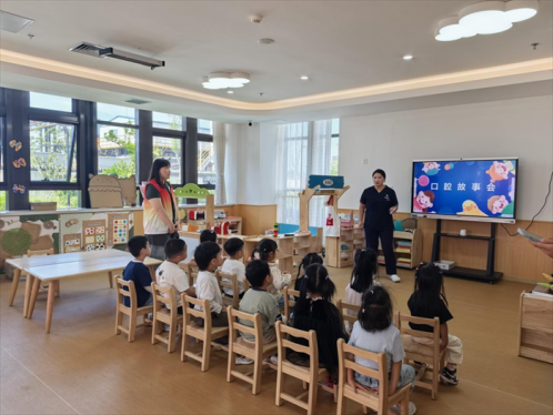 市北区湖岛社区携手同恩口腔走进幼儿园 爱心守护幼儿“齿”健康