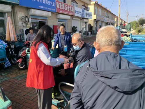 青岛莱西:沽河街道开展“廉洁过双节我行动”主题宣传活动