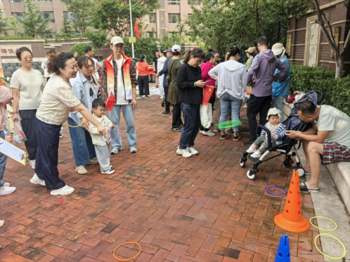 青岛市市北区湖岛街道瑞安路社区开展第五届社区趣味运动会