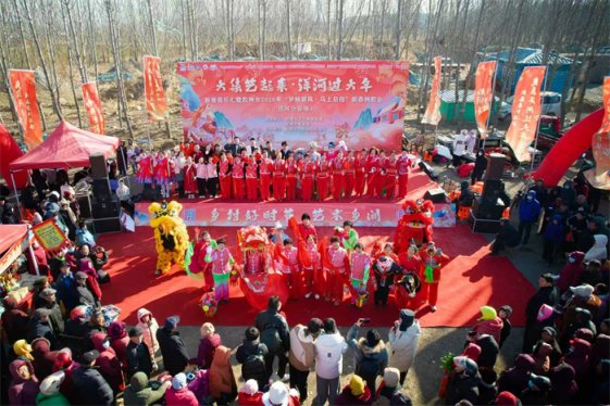 赶年集、赏大戏、品乡俗，胶州市洋河镇开启沉浸式新春狂欢