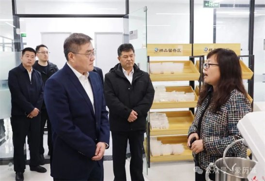 济南市历城区领导到重点项目调研